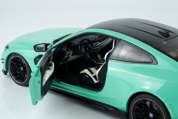 Solido 1:18 BMW M4 (G80) Competition Performance Parts Mint Green 2024 (S1814501) Diecast Model 12 Solido 1:18 BMW M4 (G80) Competition Performance Parts Mint Green 2024 (S1814501) Diecast Model