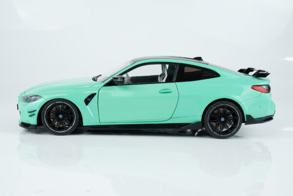 Solido 1:18 BMW M4 (G80) Competition Performance Parts Mint Green 2024 (S1814501) Diecast Model 17 Solido 1:18 BMW M4 (G80) Competition Performance Parts Mint Green 2024 (S1814501) Diecast Model