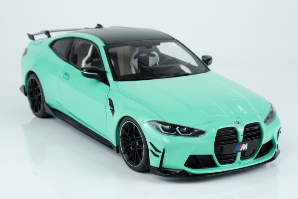 Solido 1:18 BMW M4 (G80) Competition Performance Parts Mint Green 2024 (S1814501) Diecast Model 15 Solido 1:18 BMW M4 (G80) Competition Performance Parts Mint Green 2024 (S1814501) Diecast Model