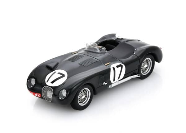 Spark - 1:43 Jaguar XK 120 C No.17 Peter Walker, Stirling Moss 2nd Le Mans 24H 1953 - Resin Model