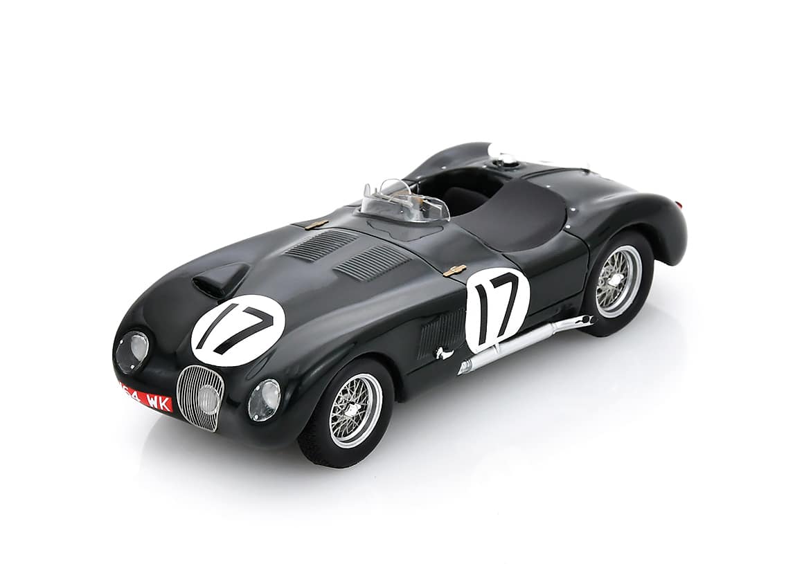 Spark - 1:43 Jaguar XK 120 C No.17 Peter Walker, Stirling Moss 2nd Le Mans 24H 1953 - Resin Model 1 Spark - 1:43 Jaguar XK 120 C No.17 Peter Walker, Stirling Moss 2nd Le Mans 24H 1953 - Resin Model