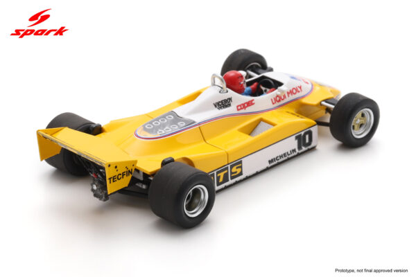 Spark 1:43 ATS D5 No.10 Monaco GP 1982 Eliseo Salazar (S4324) Resin Model 4 Spark 1:43 ATS D5 No.10 Monaco GP 1982 Eliseo Salazar (S4324) Resin Model