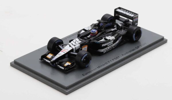 Spark - 1:43 Minardi PS01 No.21 Fernando Alonso First Race Australian GP 2001 - Resin Model