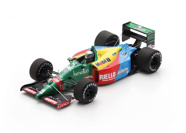 Spark - 1:43 Benetton B188 No.19 3rd Canadian GP 1988 Alessandro Nannini - Resin Model