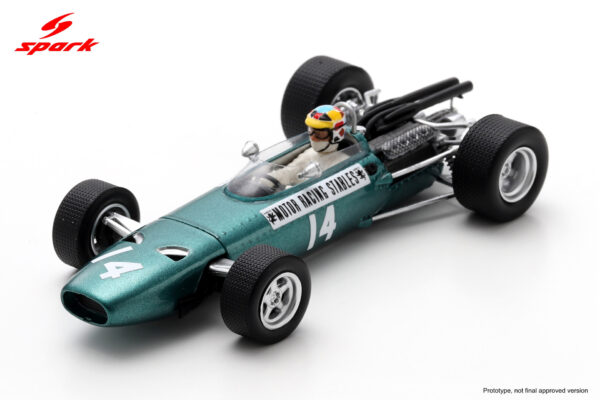 Spark 1:43 BRM P261 No.14 Tony Lanfranchi 5th Gold Cup 1968 (S5699) Resin Model