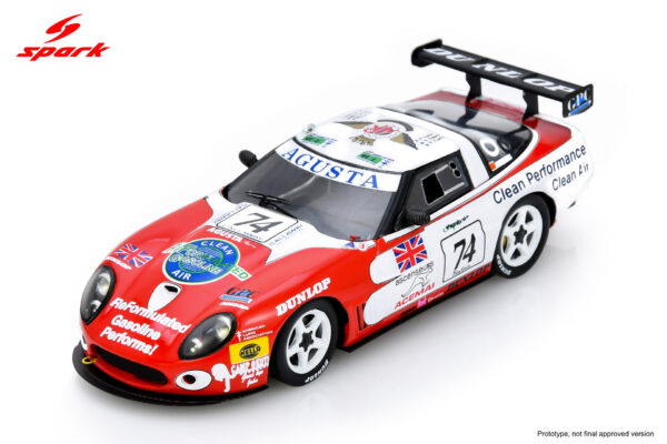 Spark 1:43 Corvette C4 Callaway No.74 Le Mans 24h 1996 (S5854) Resin Model