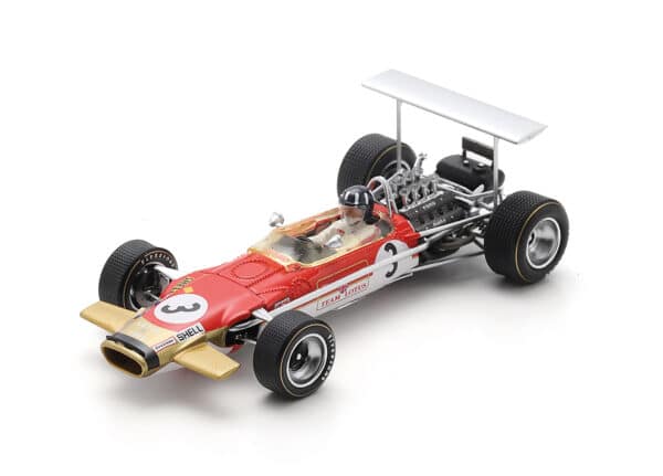 Spark - 1:43 Lotus 49B No.3 Dutch GP 1968 Mario Andretti - Resin Model