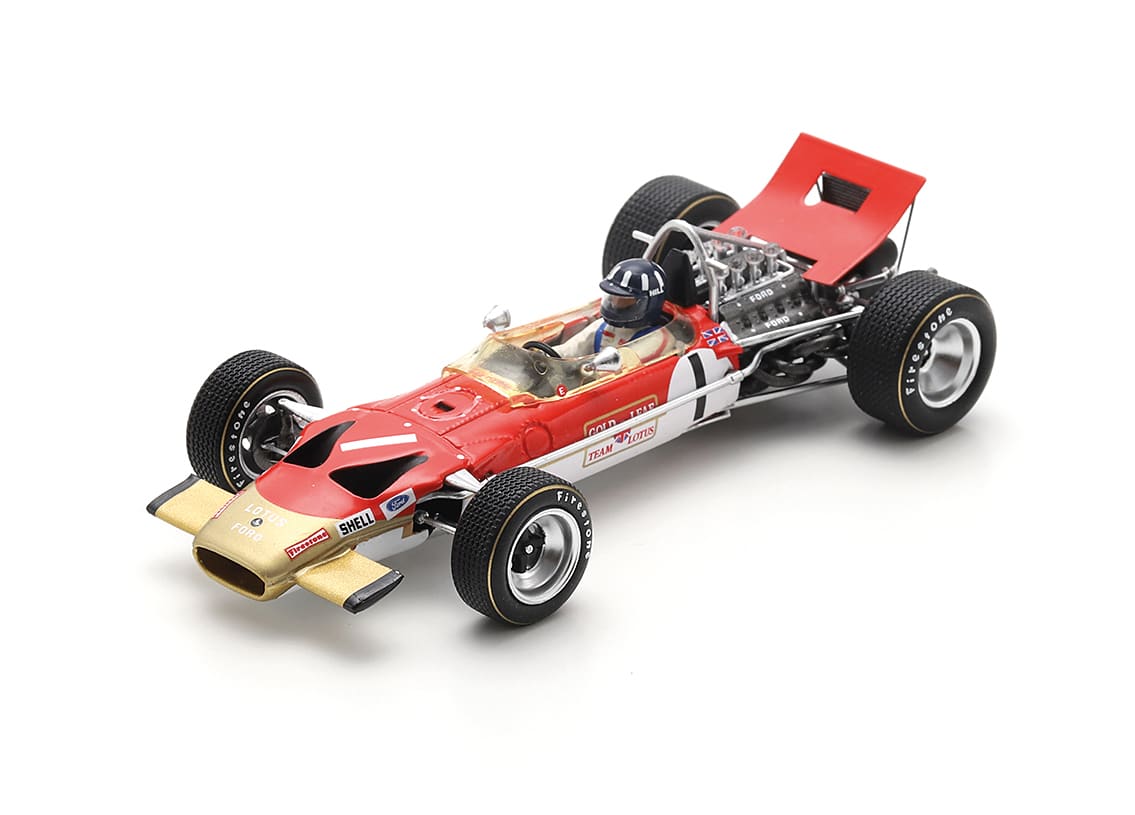 Spark - 1:43 Lotus 49B No.1 German GP 1969 Graham Hill - Resin Model 1 Spark - 1:43 Lotus 49B No.1 German GP 1969 Graham Hill - Resin Model