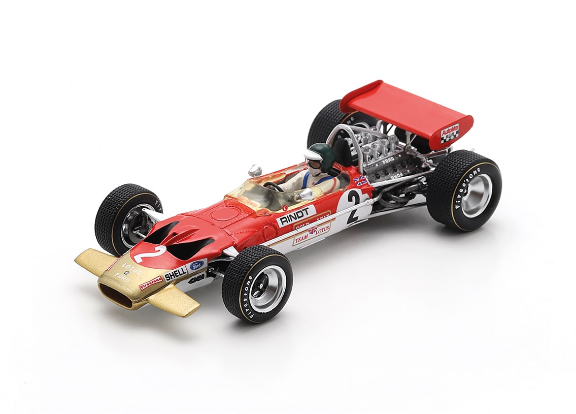 Spark - 1:43 Lotus 49B No.2 Spanish GP 1969 Jochen Rindt - Resin Model 1 Spark - 1:43 Lotus 49B No.2 Spanish GP 1969 Jochen Rindt - Resin Model