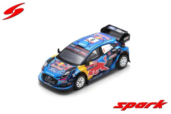 Spark 1:43 Ford Puma Rally1 No.8 M-SPORT Ford World Rally Team Winner Rally Chile 2023 O. Tänak - M. Järveoja