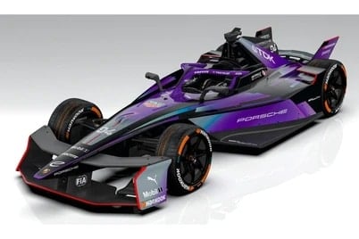 Spark - 1:43 Tag Heuer Porsche Formula E Team No.94 Pascal Wehrlein Season 2025 - Resin Model