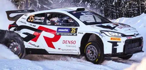 Spark - 1:43 Toyota GR Yaris Rally2 #35 RC2 Rally Sweden 2024 H.Kogure - T.Luhtinen