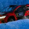 Spark - 1:43 Toyota GR Yaris Rally2 #25 Red Grey Team 3rd RC2 Rally Sweden 2024 G.Linnamae - J.Morgan