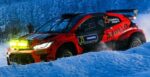 Spark - 1:43 Toyota GR Yaris Rally2 #25 Red Grey Team 3rd RC2 Rally Sweden 2024 G.Linnamae - J.Morgan