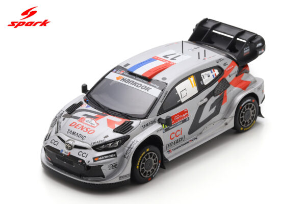 Spark 1:43 Toyota GR Yaris Rally1 No.17 Sebastien Ogier Gazoo WRT Winner Rally Portugal 2025 (S6901) Resin Model