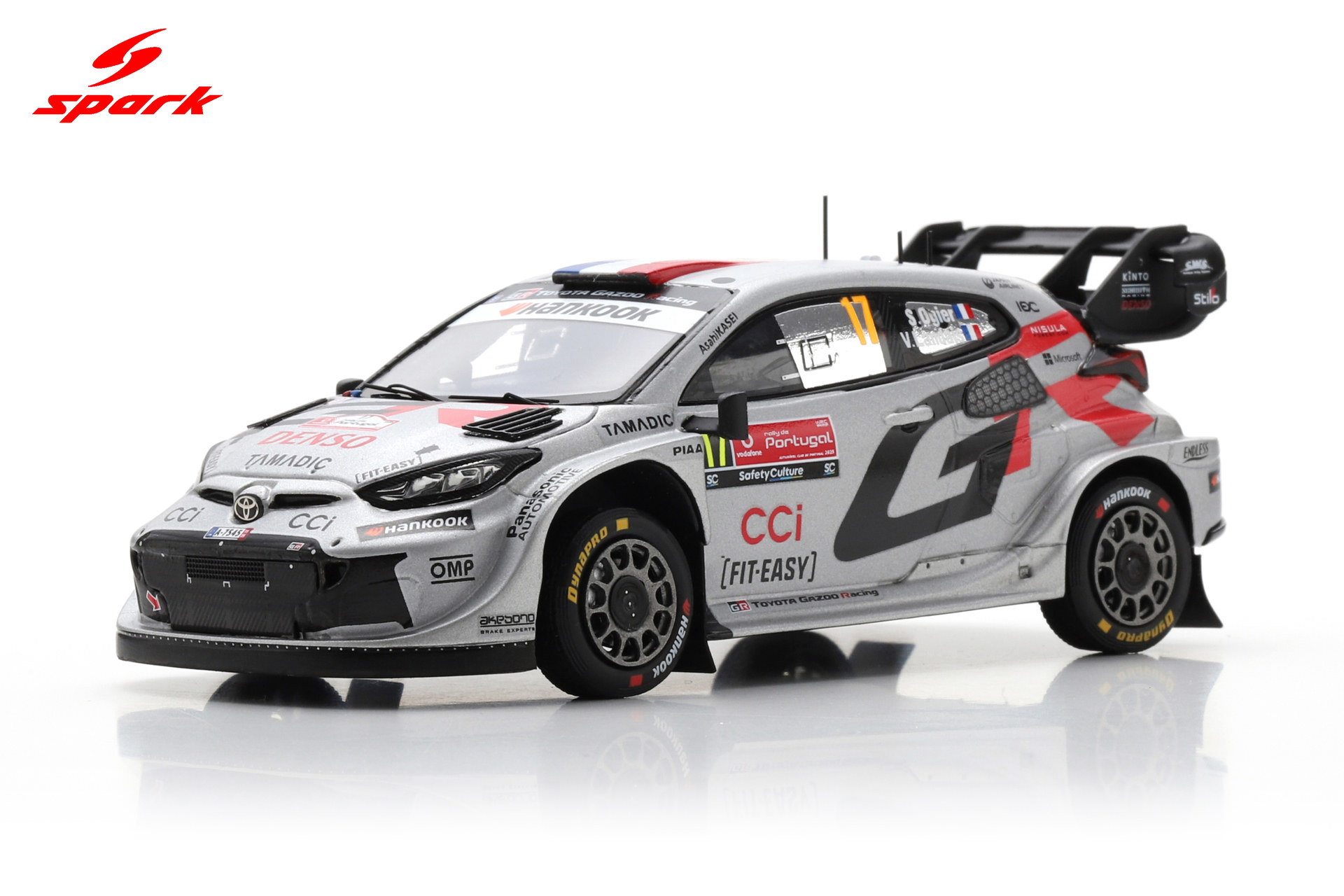 Spark 1:43 Toyota GR Yaris Rally1 No.17 Sebastien Ogier Gazoo WRT Winner Rally Portugal 2025 (S6901) Resin Model 5 Spark 1:43 Toyota GR Yaris Rally1 No.17 Sebastien Ogier Gazoo WRT Winner Rally Portugal 2025 (S6901) Resin Model - Image 5
