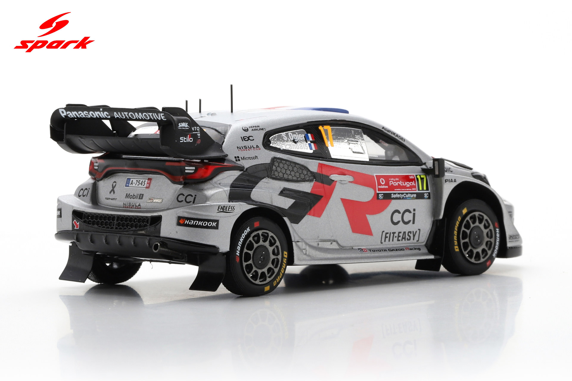 Spark 1:43 Toyota GR Yaris Rally1 No.17 Sebastien Ogier Gazoo WRT Winner Rally Portugal 2025 (S6901) Resin Model 7 Spark 1:43 Toyota GR Yaris Rally1 No.17 Sebastien Ogier Gazoo WRT Winner Rally Portugal 2025 (S6901) Resin Model - Image 7