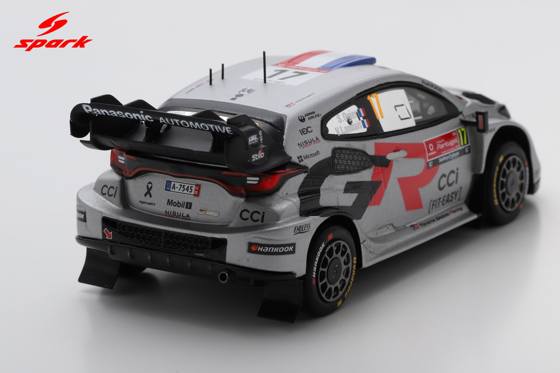 Spark 1:43 Toyota GR Yaris Rally1 No.17 Sebastien Ogier Gazoo WRT Winner Rally Portugal 2025 (S6901) Resin Model 9 Spark 1:43 Toyota GR Yaris Rally1 No.17 Sebastien Ogier Gazoo WRT Winner Rally Portugal 2025 (S6901) Resin Model - Image 9