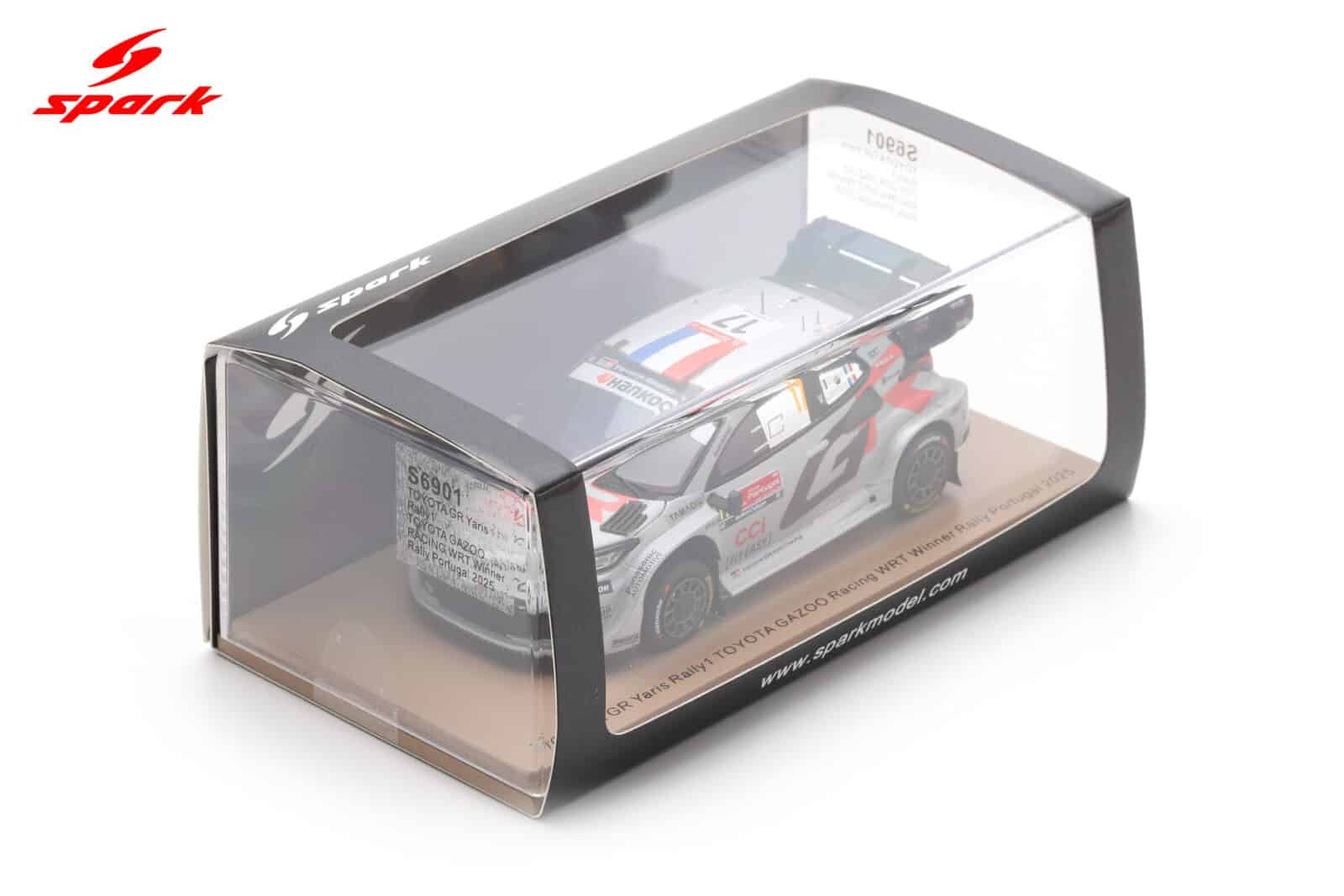 ミニカー SPARK 1/43 GR YARIS Sbastien Ogier 9x Spark 1:43 Toyota GR Yaris Rally1 No.17 Sebastien Ogier Gazoo WRT