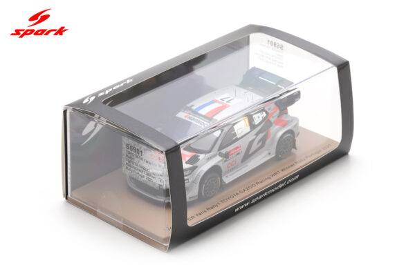 Diecast Model Shop - Model Universe 58 Alternative view of Spark 1:43 Toyota GR Yaris Rally1 No.17 Sebastien Ogier Gazoo WRT Winner Rally Portugal 2025 (S6901) Resin Model