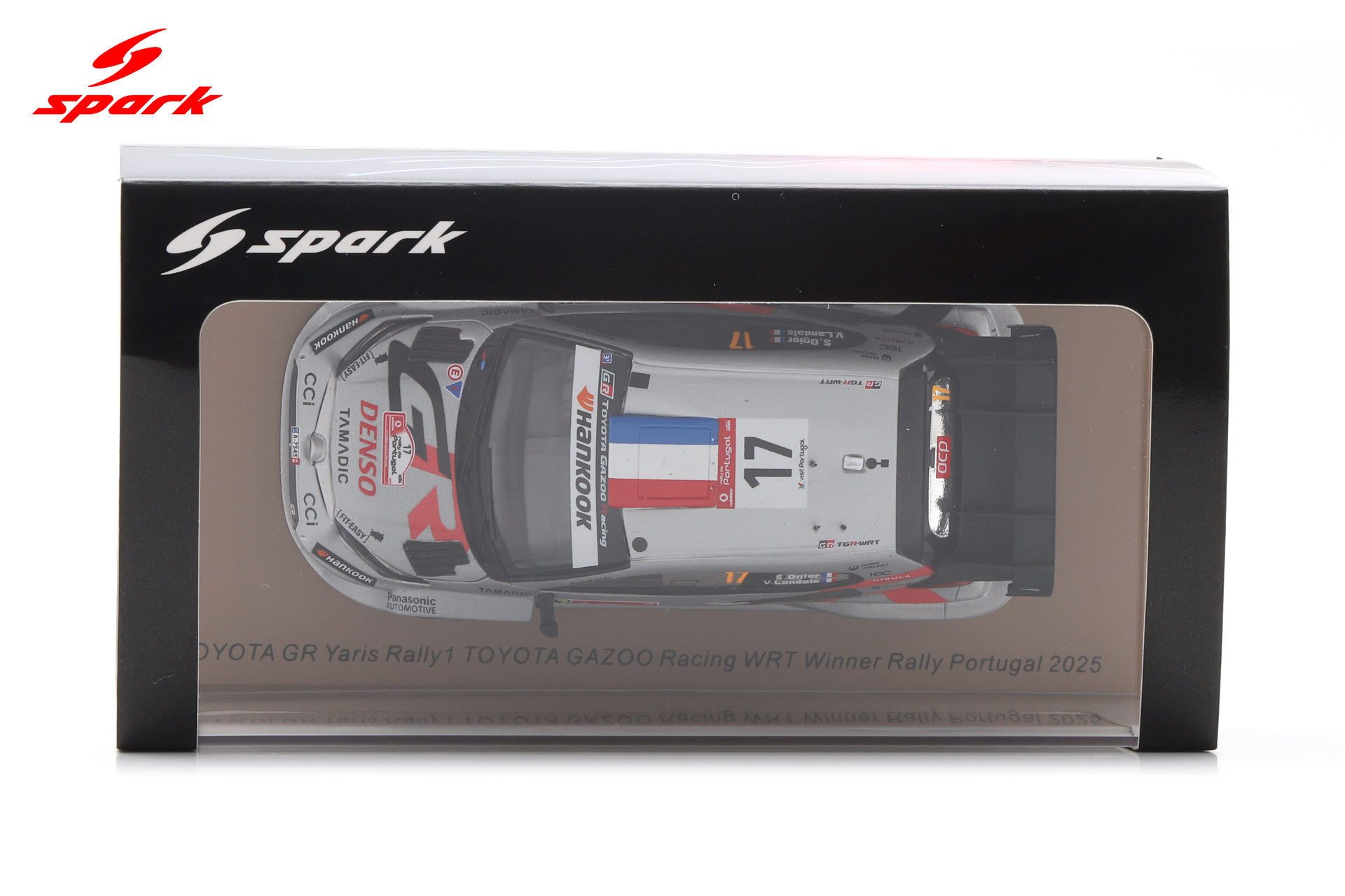 Spark 1:43 Toyota GR Yaris Rally1 No.17 Sebastien Ogier Gazoo WRT Winner Rally Portugal 2025 (S6901) Resin Model 4 Spark 1:43 Toyota GR Yaris Rally1 No.17 Sebastien Ogier Gazoo WRT Winner Rally Portugal 2025 (S6901) Resin Model - Image 4