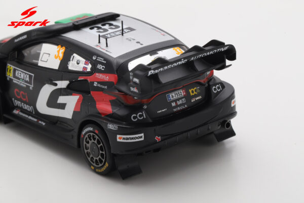 Spark 1:43 Toyota GR Yaris Rally1 No.33 Elfyn Evans Winner Safari Rally 2025 Toyota Gazoo Racing WRT (S6902) Resin Model 14 Spark 1:43 Toyota GR Yaris Rally1 No.33 Elfyn Evans Winner Safari Rally 2025 Toyota Gazoo Racing WRT (S6902) Resin Model