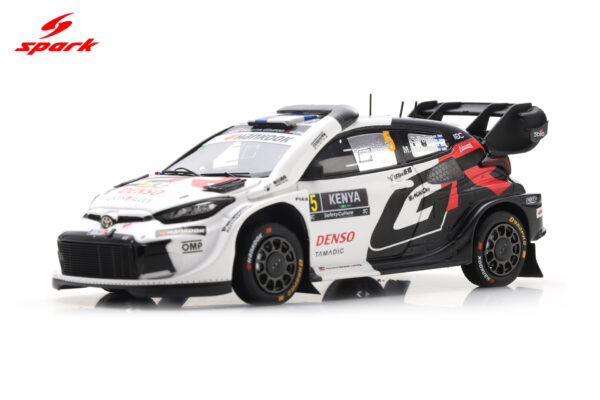 Spark 1:43 Toyota GR Yaris Rally1 No.5 Sami Pajari Safari Rally 2025 Toyota Gazoo Racing WRT (S6903) Resin Model