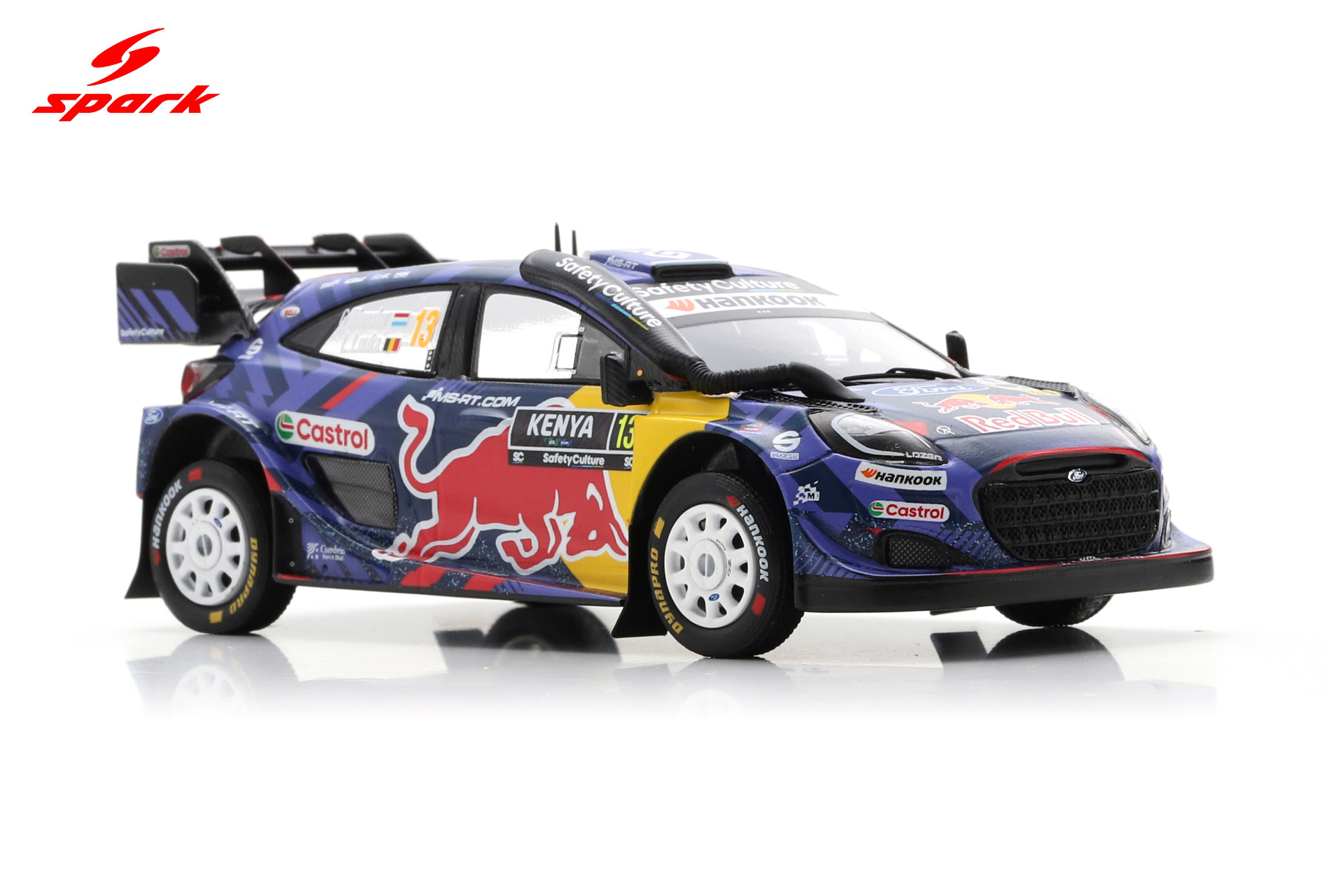 Spark 1:43 Ford Puma Rally1 No.13 Gregoire Munster M-Sport 5th Rally Safari Kenya 2025 (S6904) Resin Model 2 Spark 1:43 Ford Puma Rally1 No.13 Gregoire Munster M-Sport 5th Rally Safari Kenya 2025 (S6904) Resin Model - Image 2
