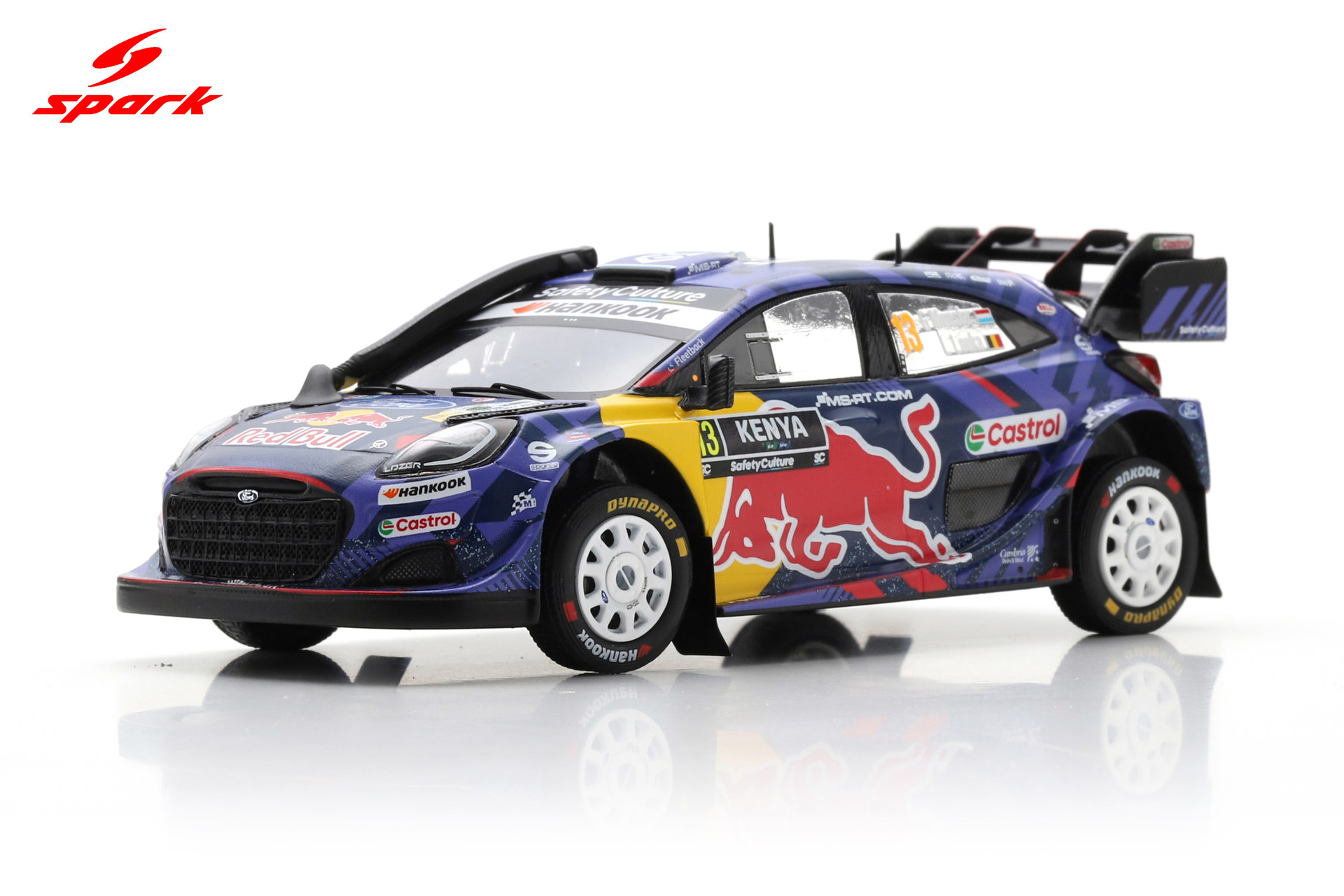 Spark 1:43 Ford Puma Rally1 No.13 Gregoire Munster M-Sport 5th Rally Safari Kenya 2025 (S6904) Resin Model 5 Spark 1:43 Ford Puma Rally1 No.13 Gregoire Munster M-Sport 5th Rally Safari Kenya 2025 (S6904) Resin Model - Image 5