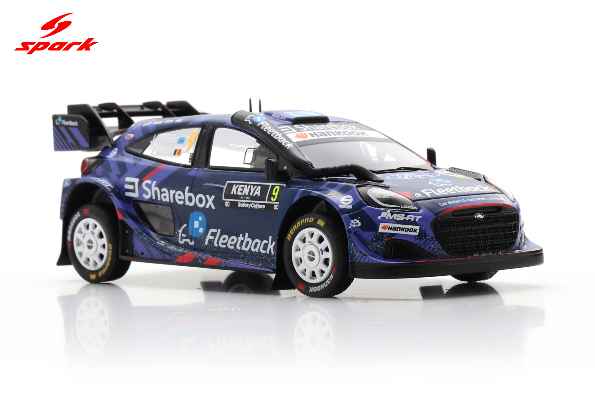 Spark 1:43 Ford Puma Rally1 No.9 Jourdan Serderedis M-Sport Rally Safari Kenya 2025 (S6905) Resin Model 5 Spark 1:43 Ford Puma Rally1 No.9 Jourdan Serderedis M-Sport Rally Safari Kenya 2025 (S6905) Resin Model - Image 5