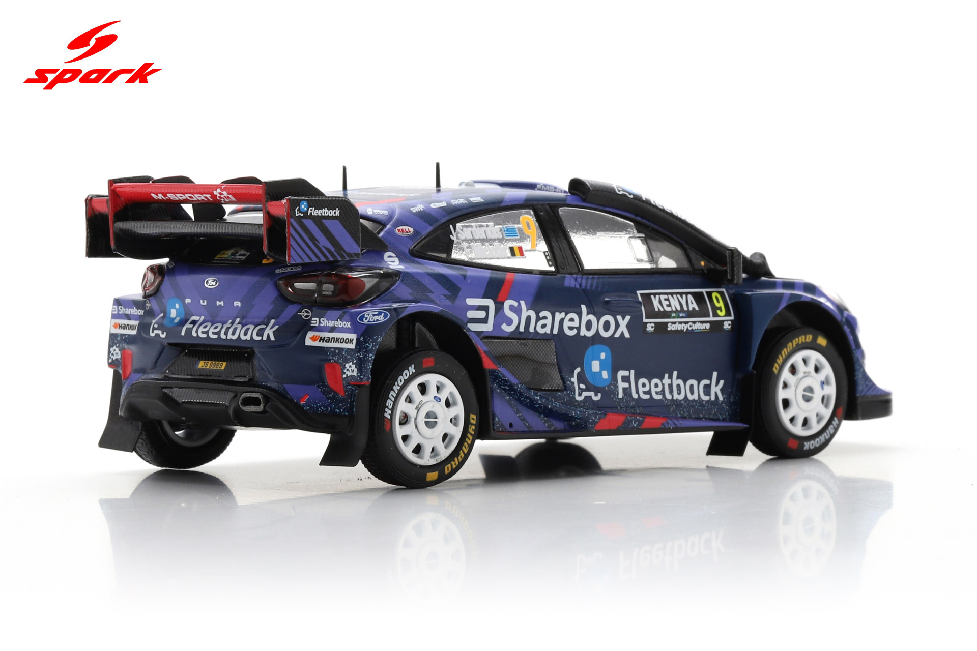 Spark 1:43 Ford Puma Rally1 No.9 Jourdan Serderedis M-Sport Rally Safari Kenya 2025 (S6905) Resin Model 7 Spark 1:43 Ford Puma Rally1 No.9 Jourdan Serderedis M-Sport Rally Safari Kenya 2025 (S6905) Resin Model - Image 7