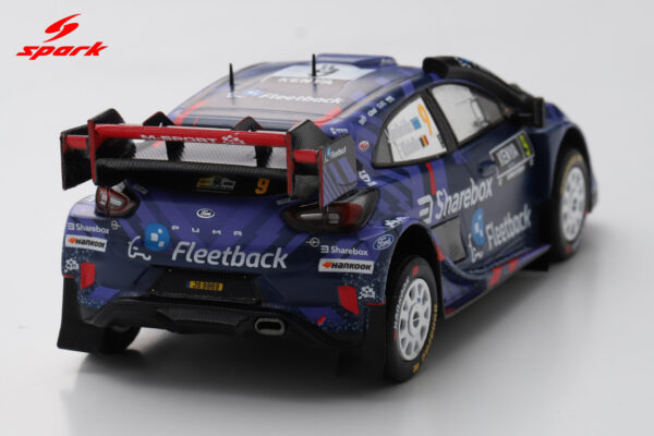 Spark 1:43 Ford Puma Rally1 No.9 Jourdan Serderedis M-Sport Rally Safari Kenya 2025 (S6905) Resin Model 17 Spark 1:43 Ford Puma Rally1 No.9 Jourdan Serderedis M-Sport Rally Safari Kenya 2025 (S6905) Resin Model