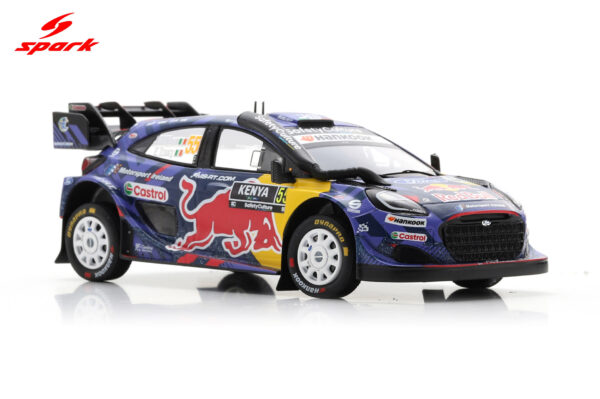 Diecast Model Shop - Model Universe 64 Alternative view of Spark 1:43 Ford Puma Rally1 No.55 Josh McErlean M-Sport Rally Safari Kenya 2025 (S6906) Resin Model
