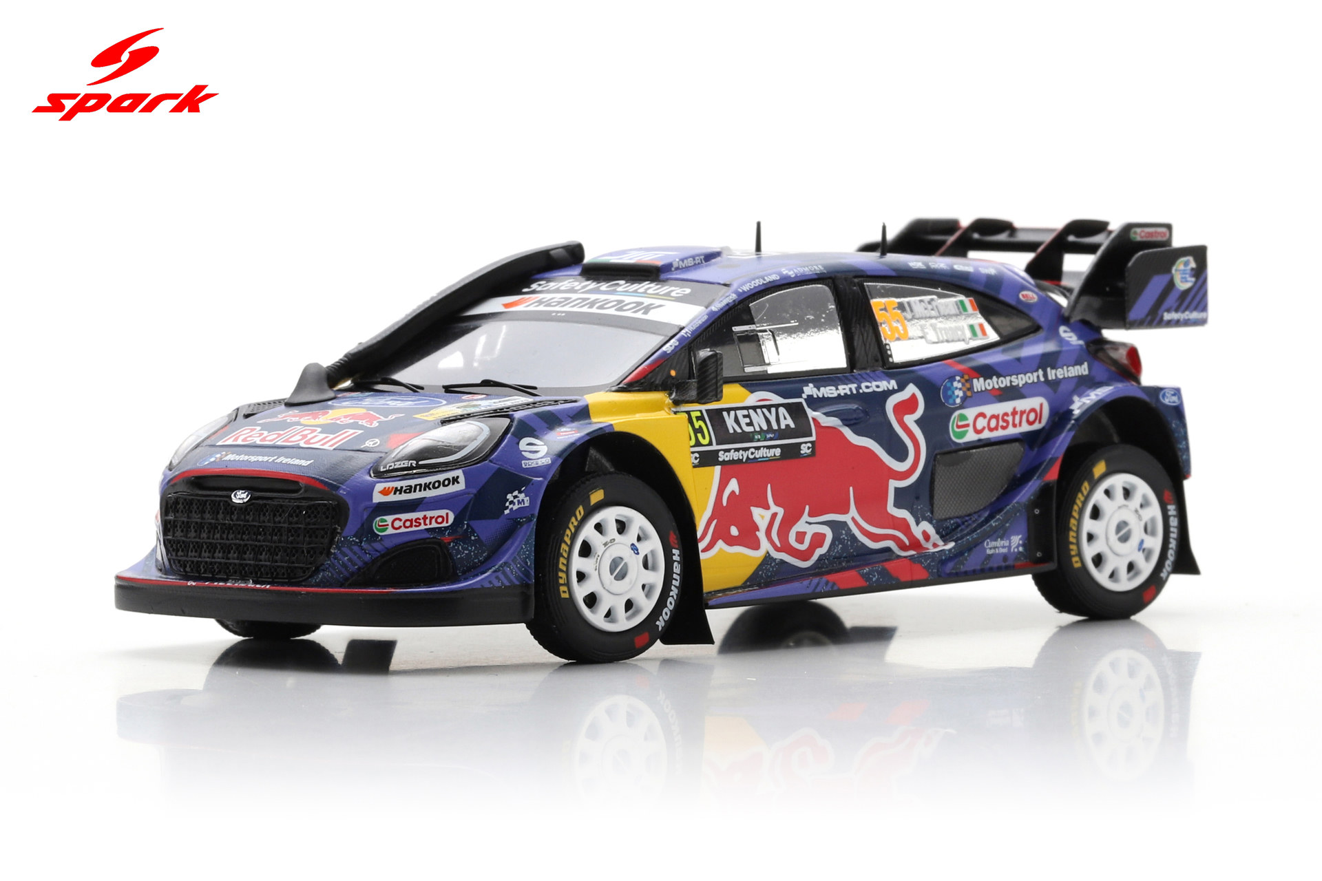 Spark 1:43 Ford Puma Rally1 No.55 Josh McErlean M-Sport Rally Safari Kenya 2025 (S6906) Resin Model 5 Spark 1:43 Ford Puma Rally1 No.55 Josh McErlean M-Sport Rally Safari Kenya 2025 (S6906) Resin Model - Image 5