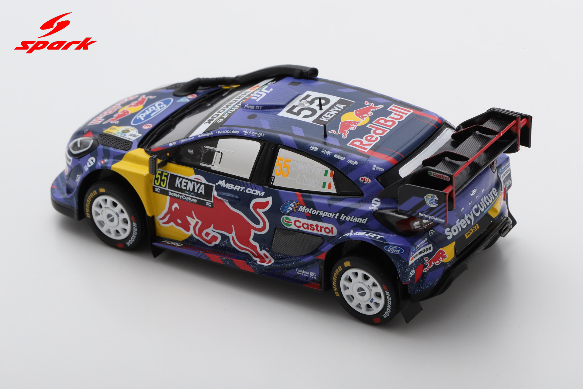 Spark 1:43 Ford Puma Rally1 No.55 Josh McErlean M-Sport Rally Safari Kenya 2025 (S6906) Resin Model 7 Spark 1:43 Ford Puma Rally1 No.55 Josh McErlean M-Sport Rally Safari Kenya 2025 (S6906) Resin Model - Image 7