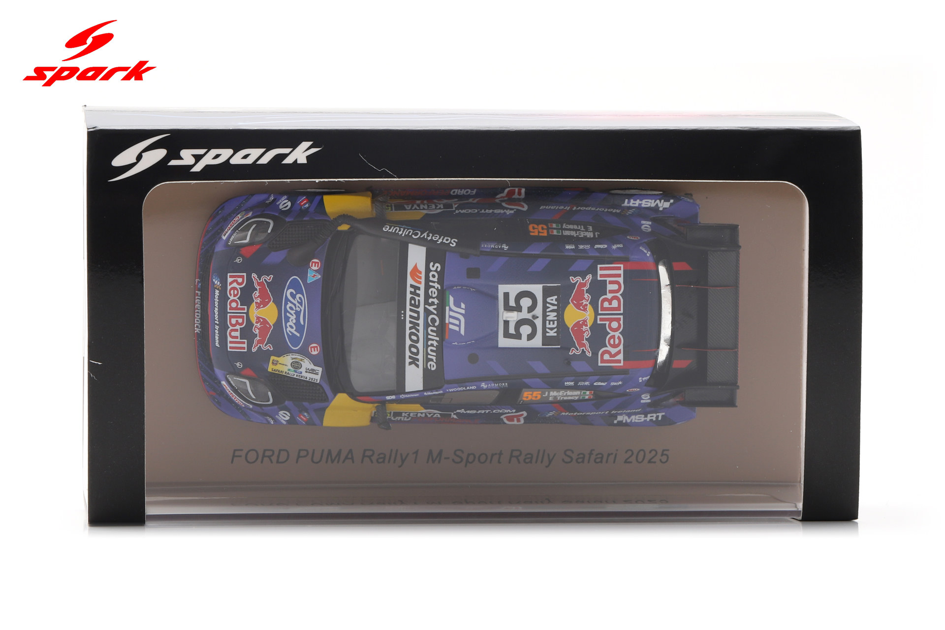 Spark 1:43 Ford Puma Rally1 No.55 Josh McErlean M-Sport Rally Safari Kenya 2025 (S6906) Resin Model 9 Spark 1:43 Ford Puma Rally1 No.55 Josh McErlean M-Sport Rally Safari Kenya 2025 (S6906) Resin Model - Image 9