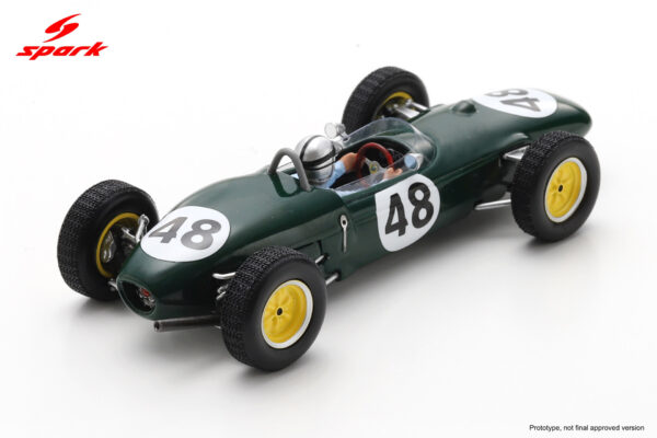 Alternative view of Spark 1:43 Lotus 21 No.48 Willy Mairesse French GP 1961 (S7135) Resin Model