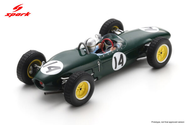Alternative view of Spark 1:43 Lotus 21 No.14 Emie Pieterse South African GP 1962 (S7137) Resin Model