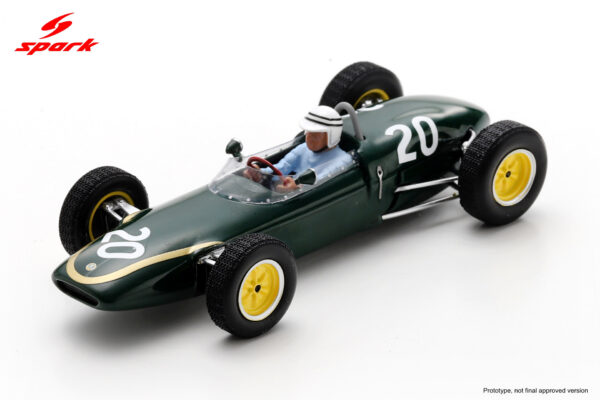Spark 1:43 Lotus 21 No.20 Neville Lederle South African GP 1962 (S7138) Resin Model