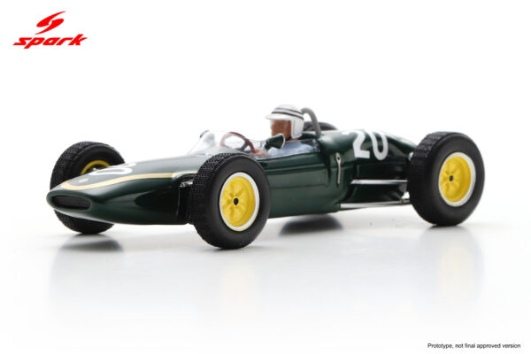 Spark 1:43 Lotus 21 No.20 Neville Lederle South African GP 1962 (S7138) Resin Model 5 Spark 1:43 Lotus 21 No.20 Neville Lederle South African GP 1962 (S7138) Resin Model
