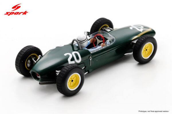 Spark 1:43 Lotus 21 No.20 Neville Lederle South African GP 1962 (S7138) Resin Model 4 Spark 1:43 Lotus 21 No.20 Neville Lederle South African GP 1962 (S7138) Resin Model