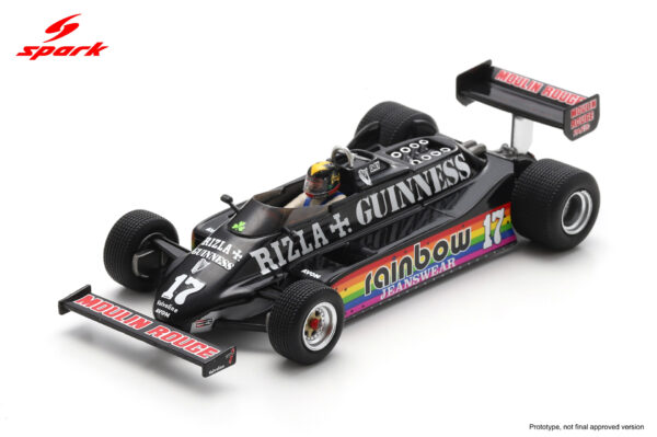 Spark 1:43 March 811 No.17 Canadian GP 1981 Derek Daly (S7172) Resin Model