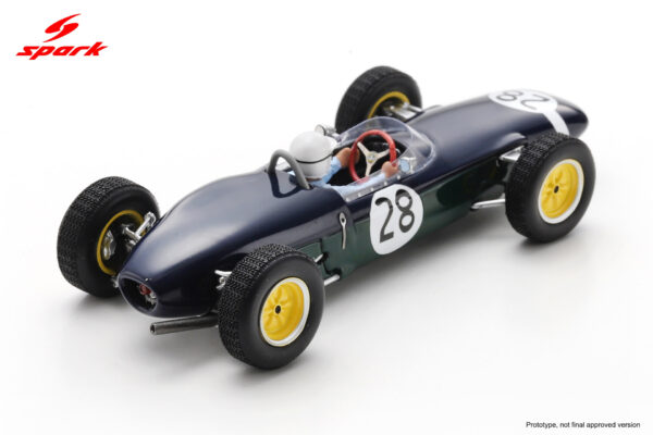 Alternative view of Spark 1:43 Lotus 21 No.28 Stirling Moss Italian GP 1961 (S7279) Resin Model