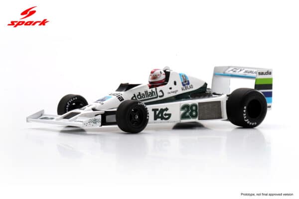 Spark 1:43 Williams FW06 No.28 Argentina GP 1979 Carlo Regazzoni (S7497) Resin Model 5 Spark 1:43 Williams FW06 No.28 Argentina GP 1979 Carlo Regazzoni (S7497) Resin Model