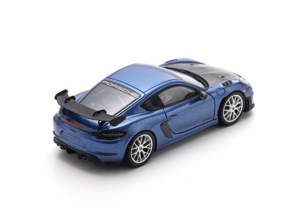 Spark - 1:43 Porsche 718 Cayman GT4 RS - Cobalt blue metallic with Weissach Package - 2023 - Resin Model 4 S8781 1