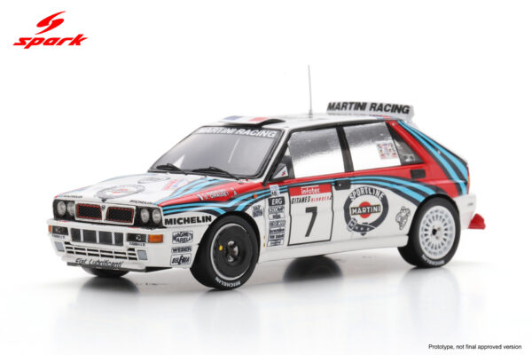 Spark 1:43 Lancia Delta HF Integrale EVO No.7 Philippe Bugalski 3rd Tour de Corse 1992 (S9018) Resin Model 5 Spark 1:43 Lancia Delta HF Integrale EVO No.7 Philippe Bugalski 3rd Tour de Corse 1992 (S9018) Resin Model