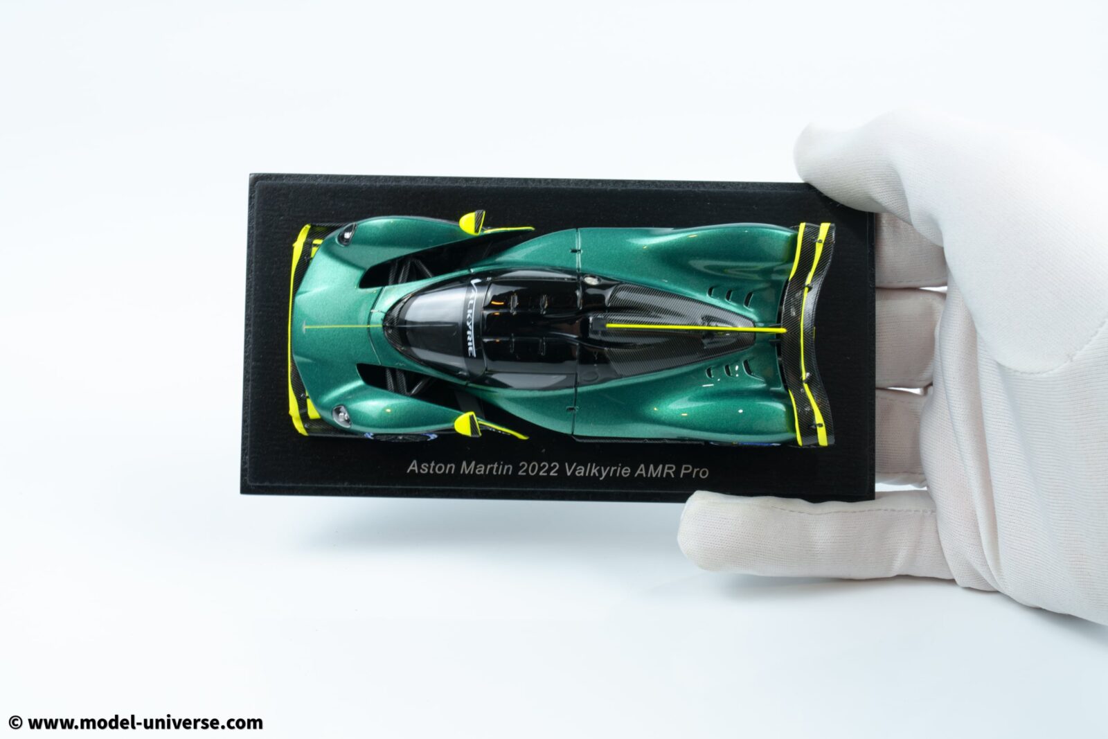 スパーク1/43 アストンマーティンヴァルキリーAMR PRO Spark - 1:43 Aston Martin Valkyrie AMR Pro 2022 Green - Resin Model