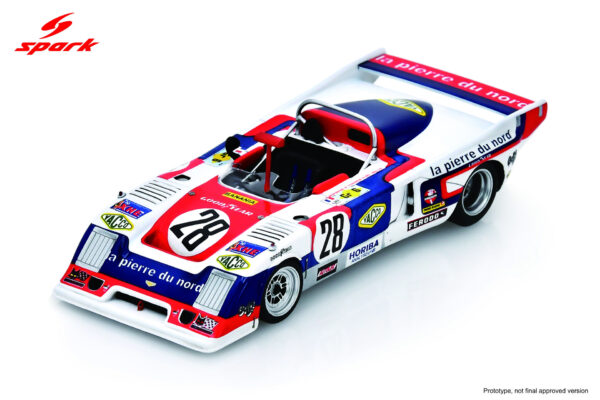 Spark 1:43 Chevron B36 No.28 Le Mans 24h 1979 Nick Adams, Nick Faure, Ian Harrower (S9416) Resin Model