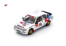 Spark - 1:43 Peugeot 309 gti No.20 9th Rally Monte Carlo 1990 François Delecour - Anne-Chantal Pauwels - Resin Model