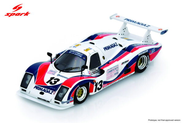 Spark 1:43 Cougar C12 No.13 Le Mans 24h 1986 (S9503) Resin Model
